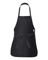 Q-Tees Full-Length Apron with Pouch Pocket-2