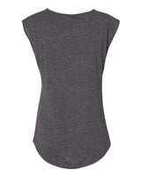 Next Level Women's Festival Sleeveless Deep V-Neck T-Shirt-2
