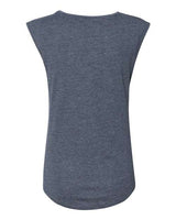 Next Level Women's Festival Sleeveless Deep V-Neck T-Shirt-2