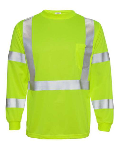 Kishigo Men's Long Sleeve Class 3 T-Shirt-1