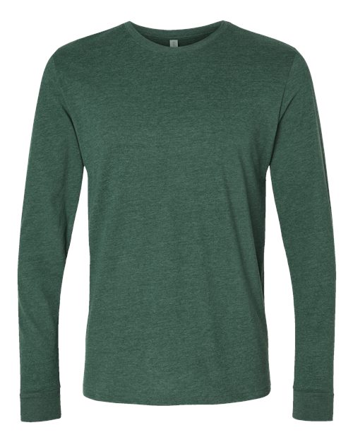 Next Level Men's Sueded Long Sleeve T-Shirt-1