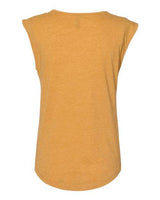 Next Level Women's Festival Sleeveless Deep V-Neck T-Shirt-2
