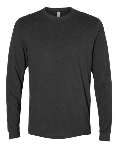 Next Level Men's Sueded Long Sleeve T-Shirt-1