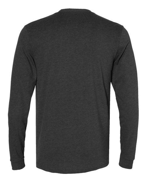Next Level Men's Sueded Long Sleeve T-Shirt-2