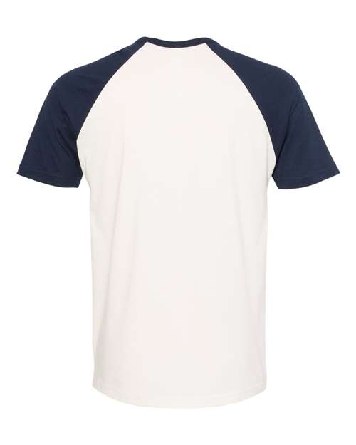 Next Level Men's Cotton Raglan T-Shirt-2