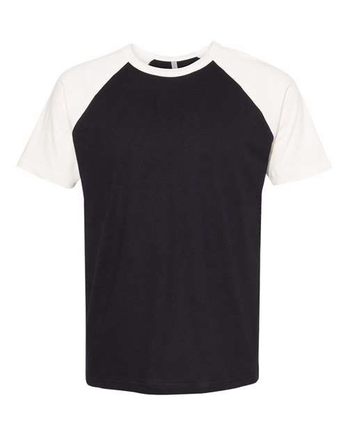 Next Level Men's Cotton Raglan T-Shirt-1