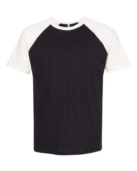 Next Level Men's Cotton Raglan T-Shirt-1