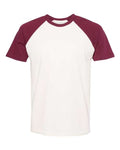 Next Level Men's Cotton Raglan T-Shirt-1