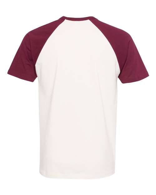 Next Level Men's Cotton Raglan T-Shirt-2
