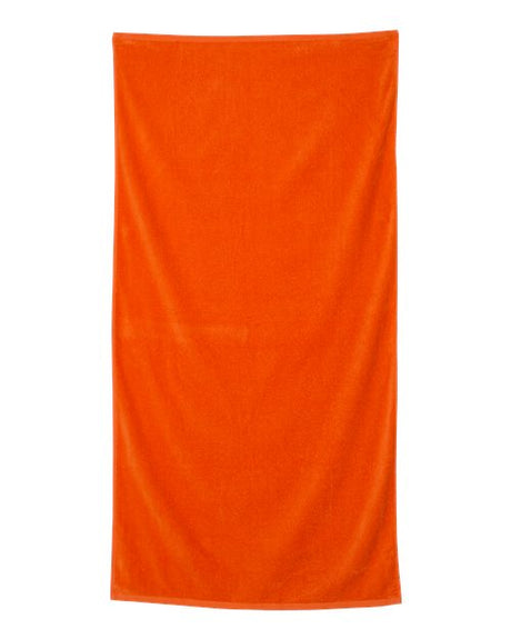 Q-Tees Velour Beach Towel-1