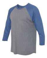 Next Level Men's Triblend Three-Quarter Raglan T-Shirt-2