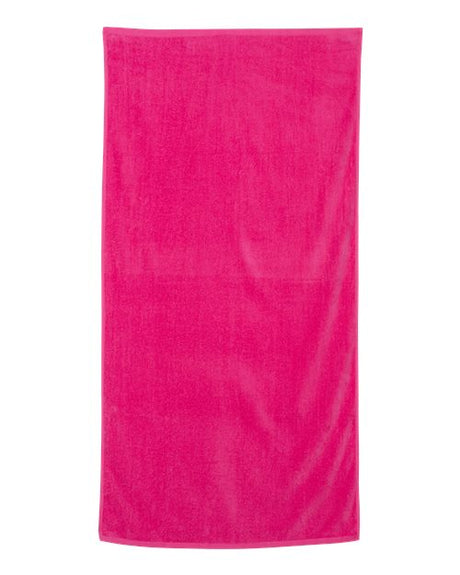 Q-Tees Velour Beach Towel-1