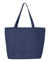 Q-Tees 25L Zippered Tote-1