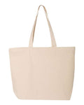 Q-Tees 25L Zippered Tote-1