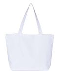 Q-Tees 25L Zippered Tote-1