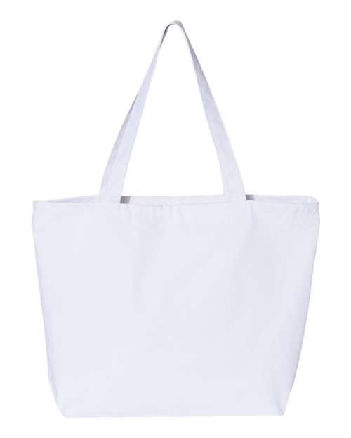 Q-Tees 25L Zippered Tote-2