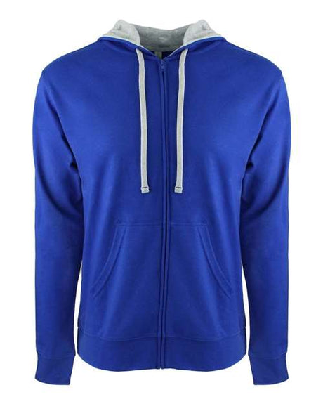 Next Level Men's Laguna Full-Zip Hoodie Sweatshirt-1