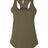 Next Level Women's Gathered Racerback Tank-1