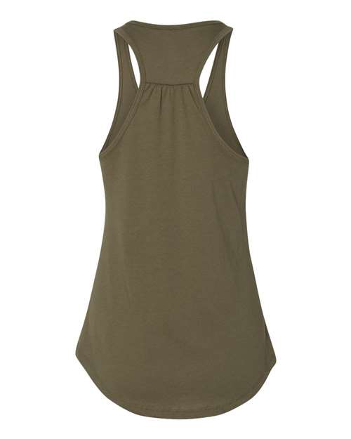 Next Level Women's Gathered Racerback Tank-2
