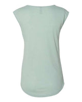 Next Level Women's Festival Sleeveless Deep V-Neck T-Shirt-2