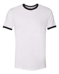 Next Level Men's Cotton Ringer T-Shirt-1