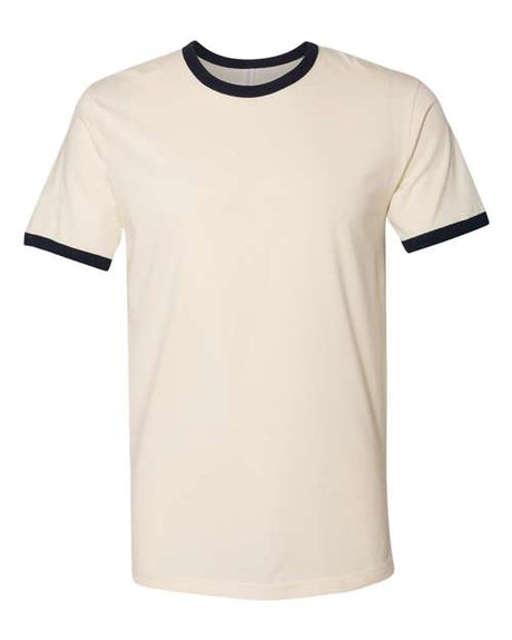Next Level Men's Cotton Ringer T-Shirt-1