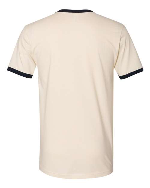 Next Level Men's Cotton Ringer T-Shirt-2