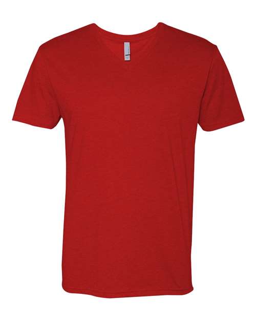 Next Level Men's CVC V-Neck T-Shirt-1