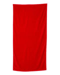 Q-Tees Velour Beach Towel-1