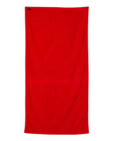Q-Tees Velour Beach Towel-2