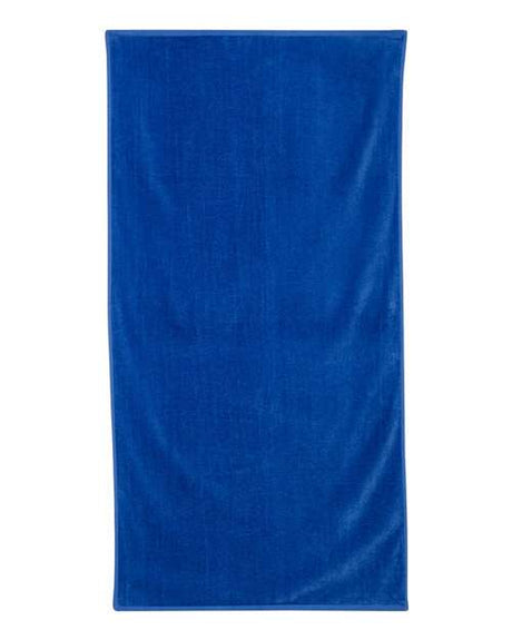 Q-Tees Velour Beach Towel-1