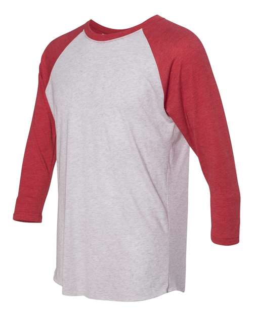 Next Level Men's Triblend Three-Quarter Raglan T-Shirt-2
