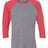 Next Level Men's Triblend Three-Quarter Raglan T-Shirt-1