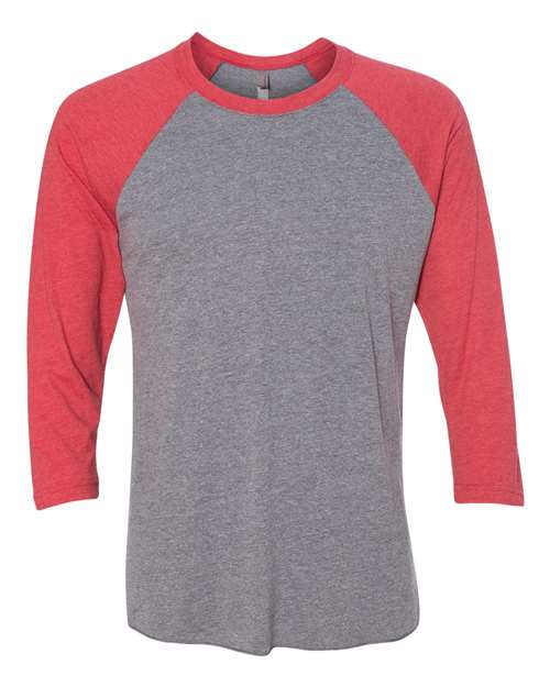 Next Level Men's Triblend Three-Quarter Raglan T-Shirt-1