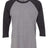 Next Level Men's Triblend Three-Quarter Raglan T-Shirt-1