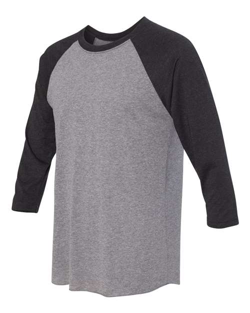 Next Level Men's Triblend Three-Quarter Raglan T-Shirt-2