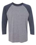 Next Level Men's Triblend Three-Quarter Raglan T-Shirt-1