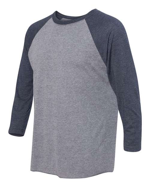 Next Level Men's Triblend Three-Quarter Raglan T-Shirt-2