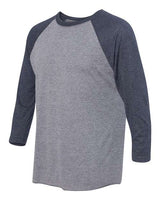 Next Level Men's Triblend Three-Quarter Raglan T-Shirt-2