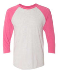 Next Level Men's Triblend Three-Quarter Raglan T-Shirt-1