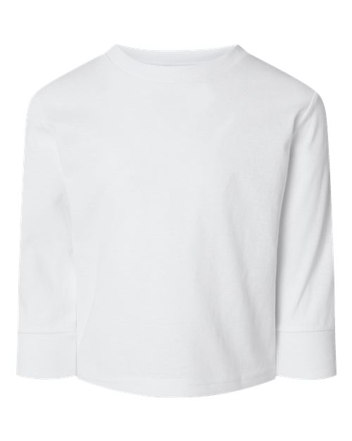Rabbit Skins Toddler Cotton Jersey Long Sleeve Tee-1