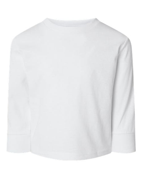 Rabbit Skins Toddler Cotton Jersey Long Sleeve Tee-1
