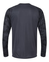 Paragon Men's Cayman Performance Camo Colorblocked Long Sleeve T-Shirt-2