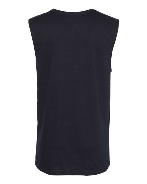 Next Level Men's Lightweight Cotton/Poly Muscle Tank-2