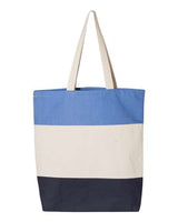 Q-Tees 11L Tri-Color Tote-2