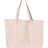 Q-Tees 34.6L Large Canvas Deluxe Tote-1
