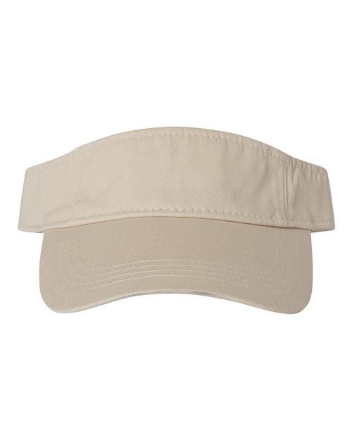 Valucap Bio-Washed Visor-1