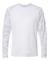 Paragon Men's Cayman Performance Camo Colorblocked Long Sleeve T-Shirt-1