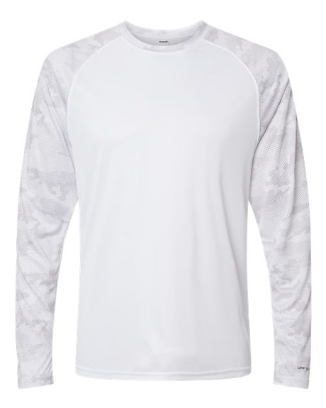 Paragon Men's Cayman Performance Camo Colorblocked Long Sleeve T-Shirt-1