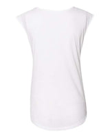 Next Level Women's Festival Sleeveless Deep V-Neck T-Shirt-2
